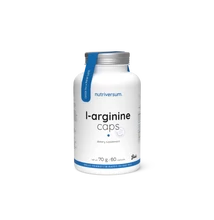 Nutriversum - L-Arginine Caps arginin kapszula 60 db (30 napi adag)