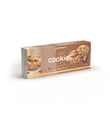 Nutriversum - Cookies csoki darabokkal mogyorós ízesítésben 130g