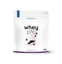Nutriversum - Fehérjepor Whey Pro 1000 g (33 adag) áfonyás sajttorta