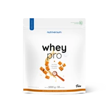 Nutriversum - Fehérjepor Whey Pro 1000 g (33 adag) sós karamell