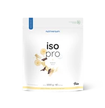 Nutriversum - Fehérje izolátum Iso Pro 1000 g (40 adag) banán split