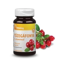 Vitaking - Tőzegáfonya kivonat C-vitaminnal (90 db), 30 napi adag