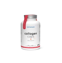 Nutriversum - Kollagén kapszula,  hidrolizált marhakollagén- és cinktartalmú étrend-kiegészítő 100db