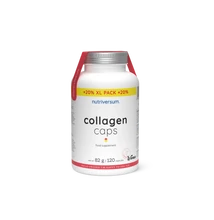 Nutriversum - XL Kollagén kapszula, hidrolizált marhakollagén- és cinktartalmú étrend-kiegészítő 120db