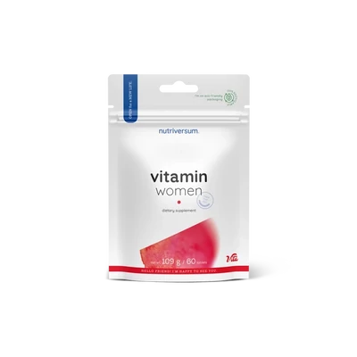 Nutriversum - Női multivitamin, kifejezetten a hölgyek igényeire fejlesztve, 30 napi adag