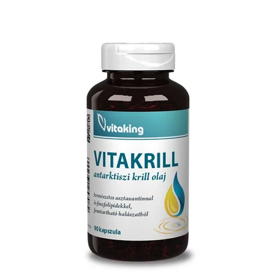 Vitaking - Vitakrill olaj gélkapszula 90 db (30 napi adag)